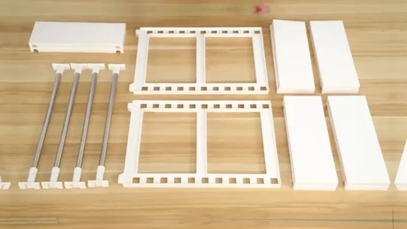 Thumbnail for Étagère de rangement sous évier, extensible et réglable, pour la cuisine et la salle de bain
